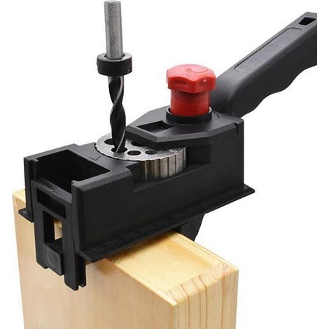 MINKUROW Dima Di Foratura Universale Con Dimensioni Dei Fori Regolabili, Adatta Per Tasselli In Legno, Antiscivolo, Ø 3-12 Mm (1/5)