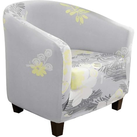 Housse de chaise élastique imprimée de canapé housse de protection amovible et lavable (partie f) (1/5)