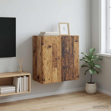 vidaXL Armoire Murale Bois ancien 59 x 31 x 60 cm Bois d'ingénierie