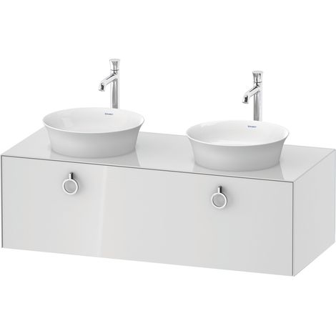 Duravit Tulip blanco, mueble de baño colgado en la pared, anchura (1/2)