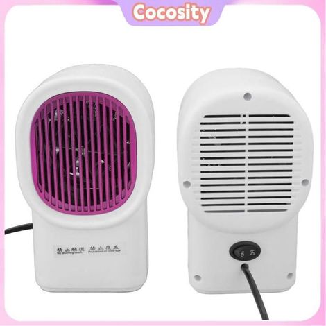 Cocosity Aérotherme Chauffage soufflant 500W, chauffage rapide, réduction du bruit, chauffage Vertical bricolage chauffe-eau (1/5)