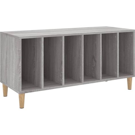 Maison Exclusive - Mobile Porta DiscGrigio Sonoma 100x38x48cm Legno Multistrato (1/5)