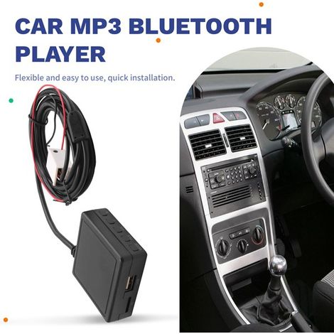 Adaptateur Bluetooth AUX A012173001 + microphone pour Peugeot 307 et 408 (1/4)