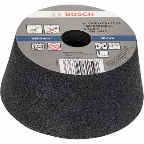 Vaso piedra: 110x90x55mm G36 BOSCH 1608600240