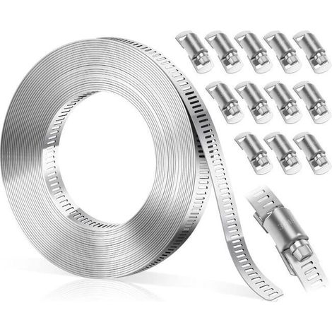 Colliers Serrage Inox 304 5m (1/5)