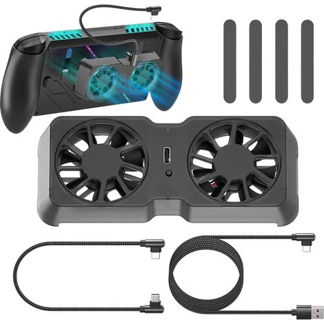 Ventilateur De Refroidissement Pour Console De 3 Vitesses Réglables  Ventilateur Extérieur Rafraîchissant Pour Utilisation Maison Salon Déplacements Voyages Road Trips (1/5)