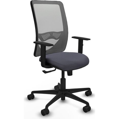 Piqueras y Crespo Zulema chaise bureau gris ajustable