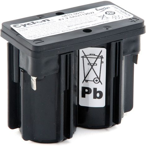 Enersys - Batterie cyclon Enersys 0819-0010 Monobloc (D cell) 4V 2.5Ah F4.8