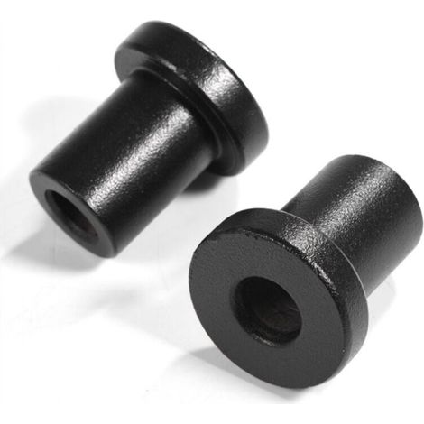 Entretoise de Porte de Grange, 4Pcs coulissante entretoise Murale de Rail de Porte de matériel de Porte de connecteur de connecteur en Acier au Carbone