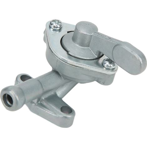 Interrupteur de carburateur, robinet d'essence marche/arrêt, résistant à l'huile, en acier inoxydable portable en métal (1/5)