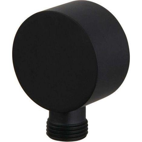 Douche Noir Mat Support Pommeau de Douche Montage Mural Support de Douche à Main Laiton Support de Tête de Douche (1/4)