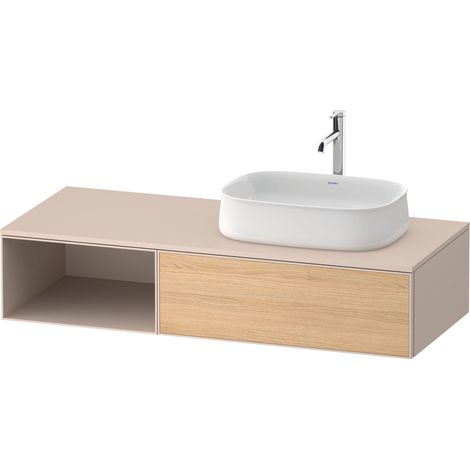 Duravit Zencha Meuble sous-lavabo sur console, 1300x550mm, 1