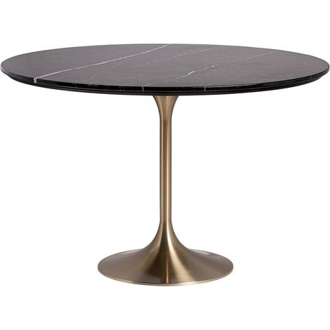 Table de salon kelheim - Noir, Doré (1/4)