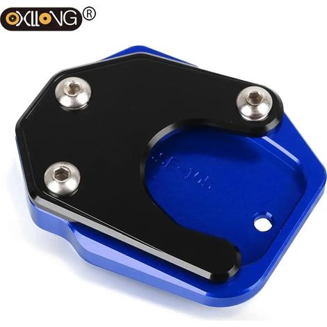 (bleu et noir) Béquille latérale CNC pour moto, extension et support compatibles avec HONDA CB600F HORNET 2008-2013 et CB900F 2002-2007 maxpower (1/4)