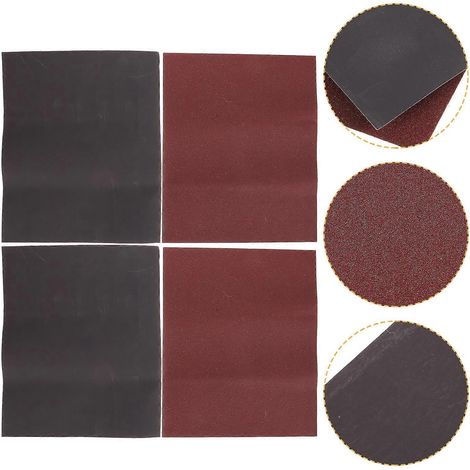Feuilles de papier de verre pour le polissage des clubs de golf, 16 feuilles de couleurs assorties (1/5)