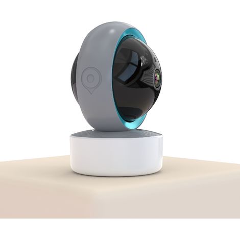 Caméra de sécurité intelligente 2MP pour intérieur avec suivi de mouvement, interphone vocal et Wi-Fi sans fil (1/5)