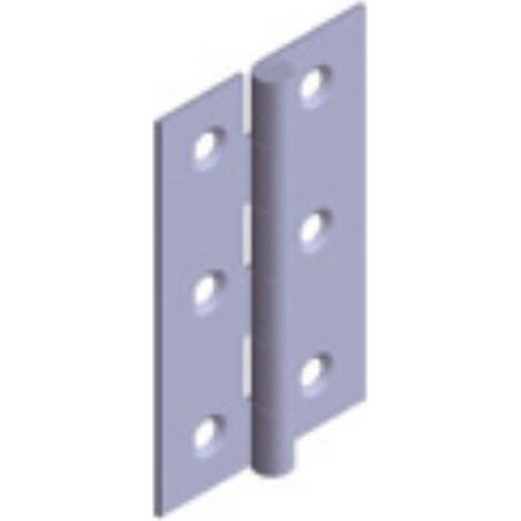 Bisagra monin 1001 bipartita eje central 70x40 mm