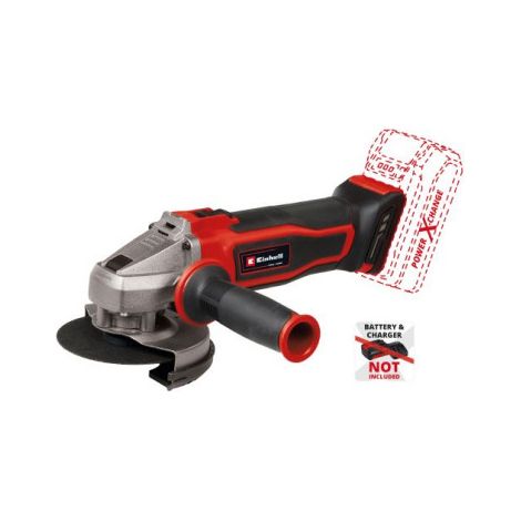 Einhell TE-AG 18/115 Q Amoladora angular inalámbrica negro rojo (1/5)