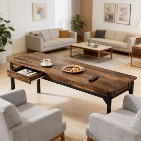 Un long bureau exécutif,un bureau informatique pour deux personnes,une table de travail (table uniquement) (1/5)