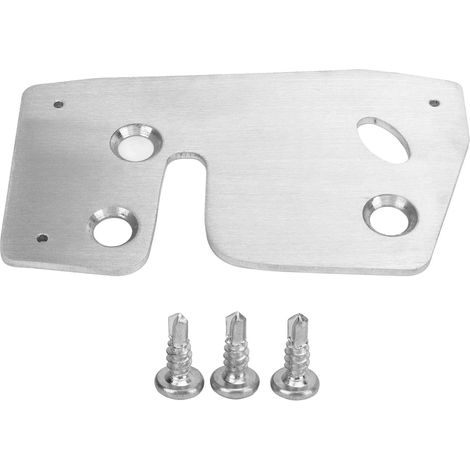 Plaque de renfort de verrou de porte en aluminium anti-rouille côté conducteur pour Dodge Ram BR 1994-2001 (1/5)