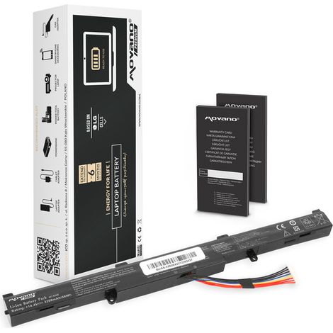 Batteria A41-X550E per Asus A550E K550E R510 3200mAh (1/5)