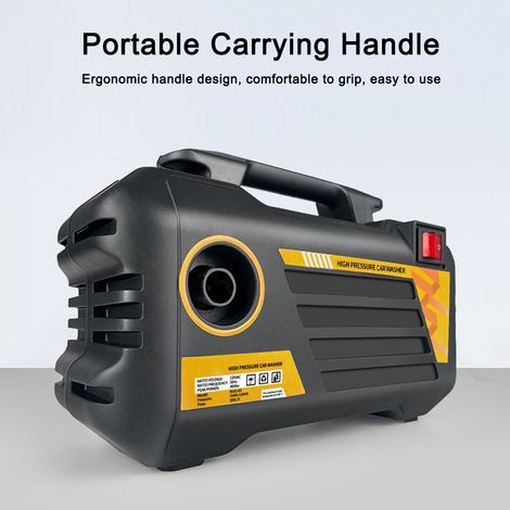 Lave-auto haute pression domestique, Machine de nettoyage de véhicule Portable, outil de lavage de mousse Automobile avec accessoires complets