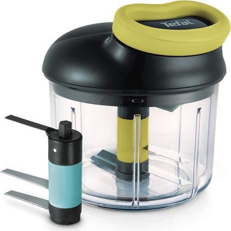 TEFAL K1321224 HACHOIR 5 secondes Kit Hachoir 900 ml + lame glace pilee
