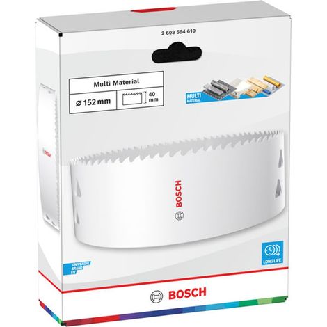 Bosch Lochsäge mit Gewinde Multi Material, 152 x 40 mm (1/5)
