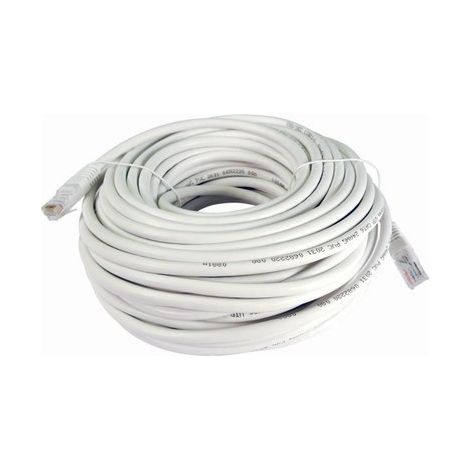 Netzwerkkabel U/UTP Cu CAT6 PVC weiß 0,5m