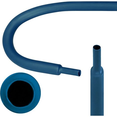Tubo termorretráctil RCH1 9.5/4.8-1 azul - E+429548NIE