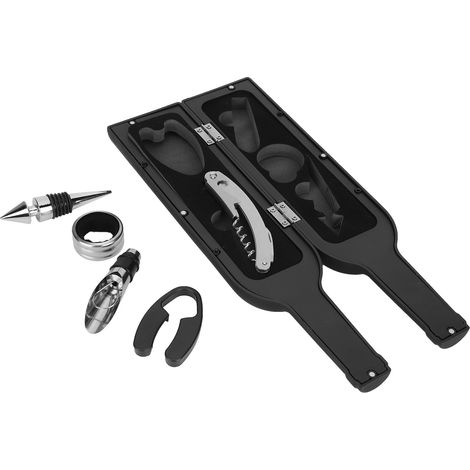 5-teiliges Weinöffner-Zubehörset, Korkenzieher-Set, Weinflaschenöffner-Set, Partygeschenk (1/5)