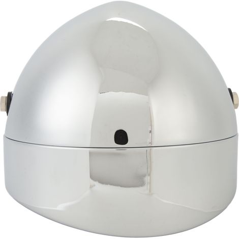 Alloggiamento del faro del motociclo 67789 91 Finitura cromata Shell Lampadina Secchio universale adatto per faro da 7 pollici