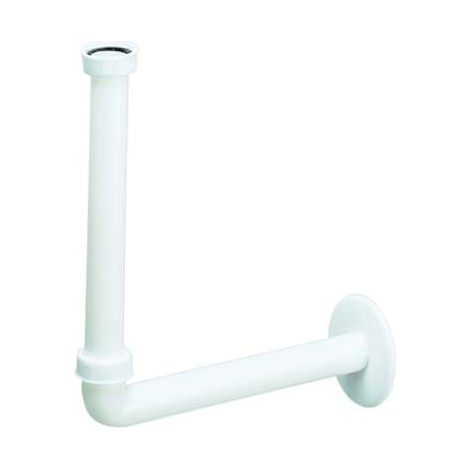 Dallmer Anschluss-Bogen 321 weiß mit Tauchrohr 1 1/4" x DN 32 (1/2)