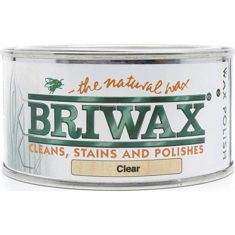 Briwax BWCL200 Wax Polish Clear 200g New BWCL200 BRW0511