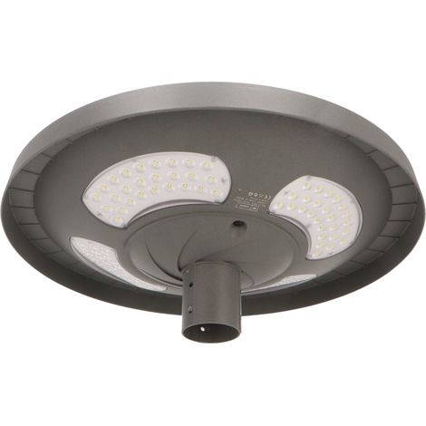 IluminaShop - Farola Solar LED para Alumbrado Publico 30W con Sensor Crepuscular  Blanco Frio 6000K (1/2)