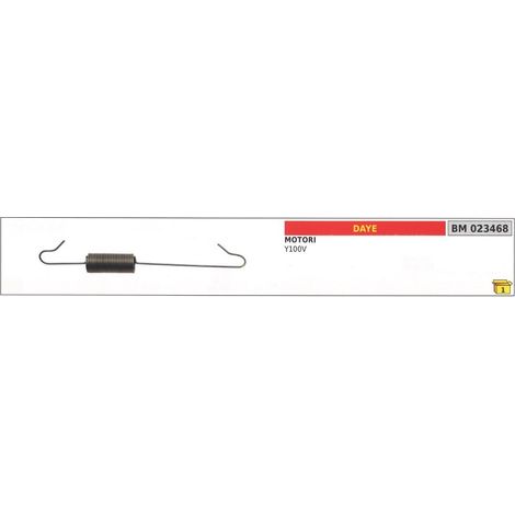 Rückstellfeder des Drehzahlreglers DAYE für Y100V-Motor 023468