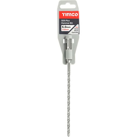TIMCO SDS Plus Hammer Bits - 6.0 x 210