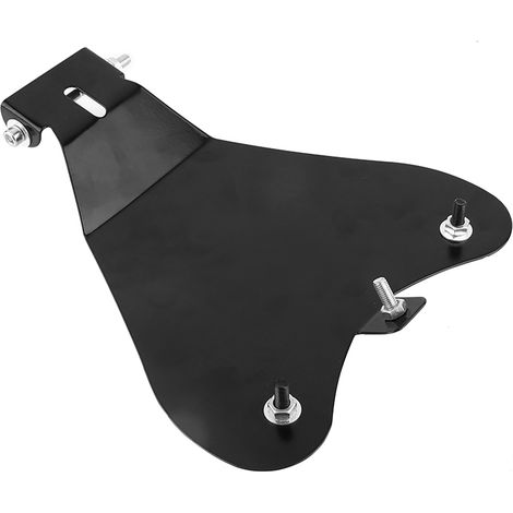 Plaque de base de protection de selle solo en métal noir pour moto Sportster XL883/1200 (neuve) (1/5)