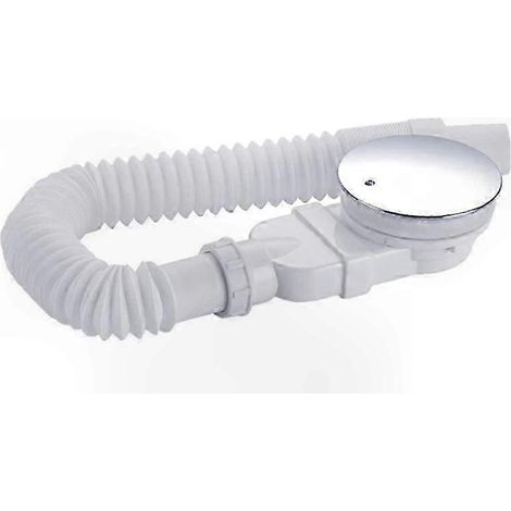 Bonde de douche avec dispositif désodorisant et sortie latérale, adaptée aux receveurs de douche étroits. (1/5)
