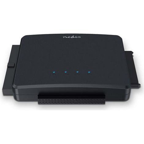 Nedis Festplatten-Adapter / USB 3.2 Gen1 / 2.5 / 3.5  / IDE + SATA / Netzstromversorgung