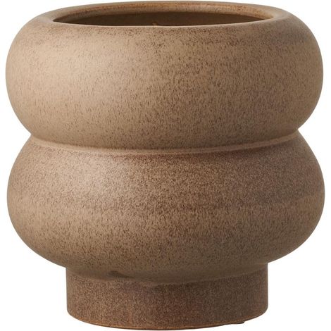 Stina Pflanzkübel Ø19cm braun.