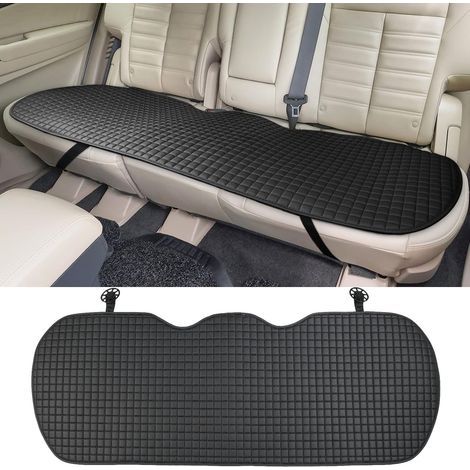1PCS Coussin Siege Voiture, Cuir PU Imperméable, Anti-Dérapant, Protection Arrière Universel (1/5)