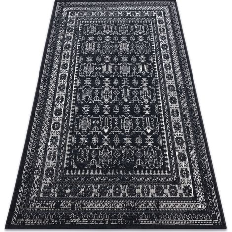 Teppich VINTAGE 22212996 schwarz klassisch black 120x170 cm