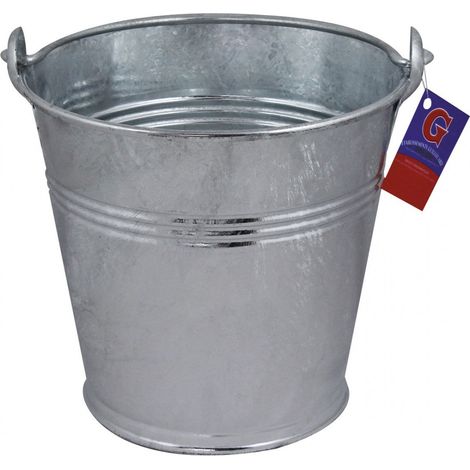 Eimer aus verzinktem Stahl 4 Liter 21 x 22,5 - Guillouard