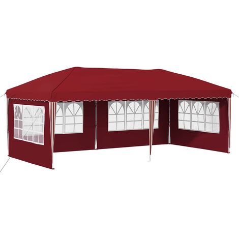 Maison Exclusive - Pop-up Partyzelt 575 x 289 x 245 cm Bordeauxro (1/5)