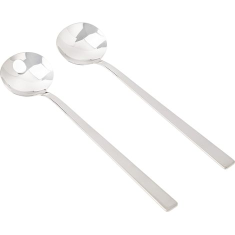 Couverts à Salade (2 pièces), Acier Inoxydable 18/10, Poli, série Dinner (1/5)