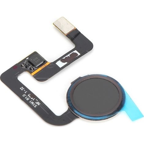 Capteur d'empreinte digitale avec bouton retour et connecteur flexible pour Google Pixel/Pixel XL - Noir (1/5)