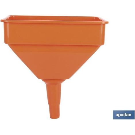 COFAN embudo fuel and oil (tractor) c/filtro 4,7 litros , Embudo para Combustible C/Filtro fabricado en polietileno con capacidad de 4.7 litros (1/3)