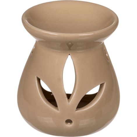 Brûle-Parfum en céramique Beige (1/2)