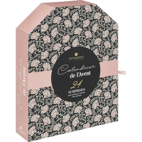 Atmosphera Calendrier de l'Avent Décoration de Noël Trapézoïdal (1/4)